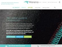 Tablet Screenshot of marenagroup.com